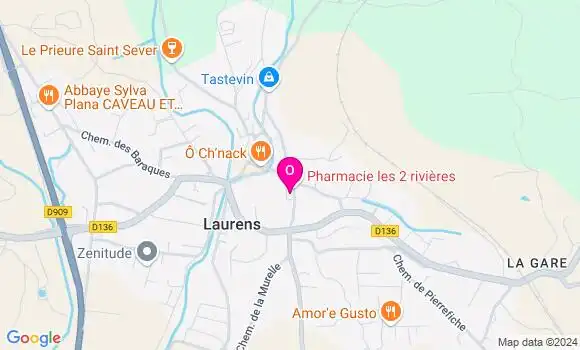 Localisation Paul Pegurier