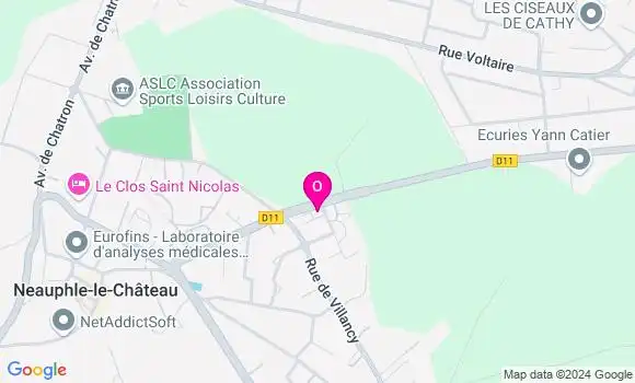 Localisation Camille Huet