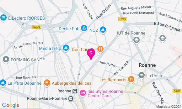 Localisation Virginie Matillon