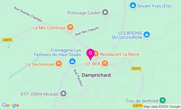 Localisation Albane Peters