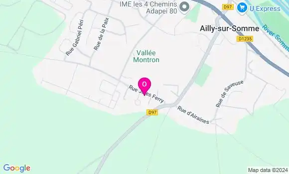 Localisation Ninon Forestier