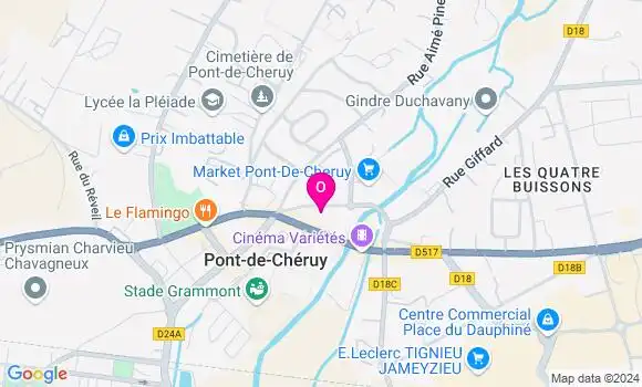 Localisation Fanny Biondelli