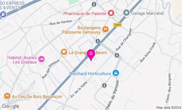 Localisation Camille Vuillez