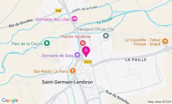 Localisation Margaux Millot