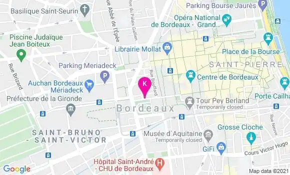 Localisation Clemence Saurat