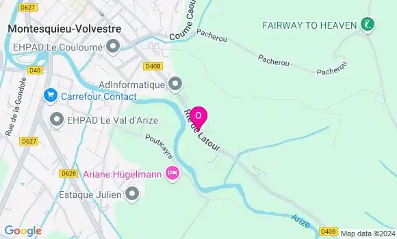 Localisation Justine Poite