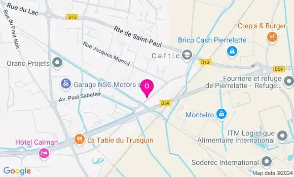 Localisation Aurore Poutous