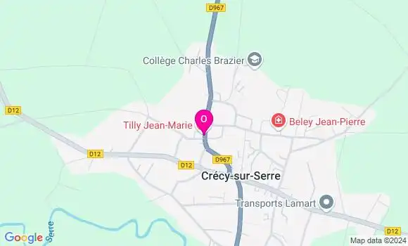 Localisation Jeanne Mancaux
