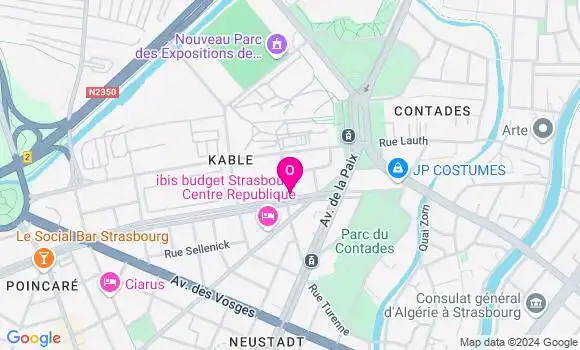 Localisation Tiphanie Baussin