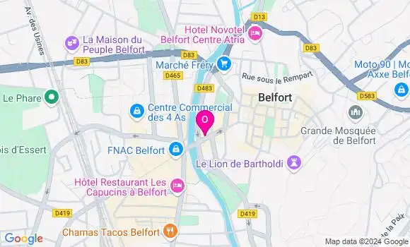 Localisation Cloé Demoly
