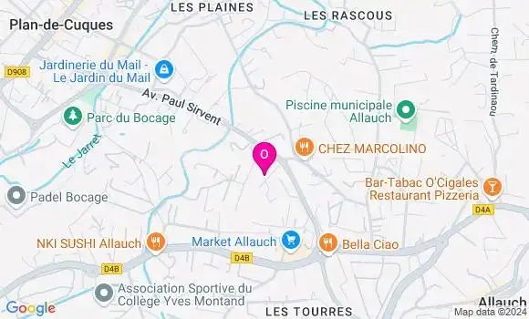 Localisation Charly Emery