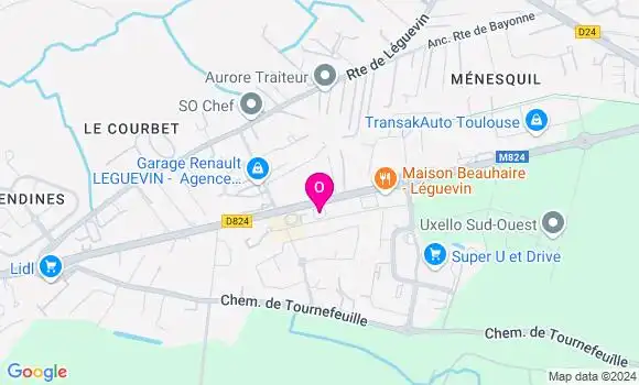 Localisation Thomas Sicre