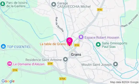 Localisation Christine Antonini