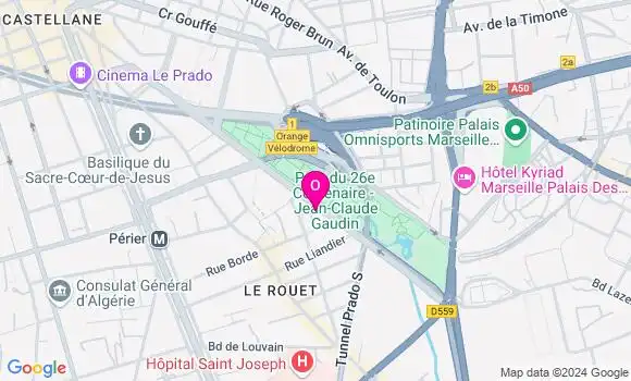 Localisation Manon Baptiste