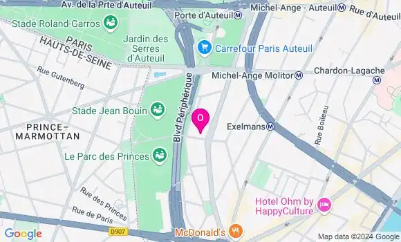 Localisation Eldrick Florent