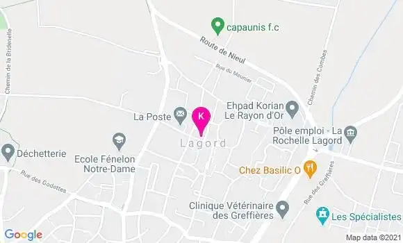 Localisation Cecile Bernard