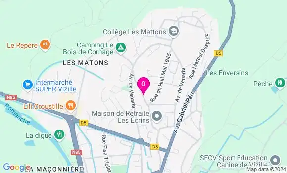 Localisation Aude Gerber