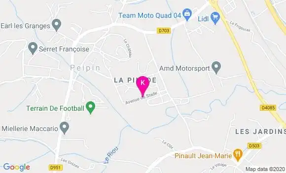 Localisation Jean Charles Michel
