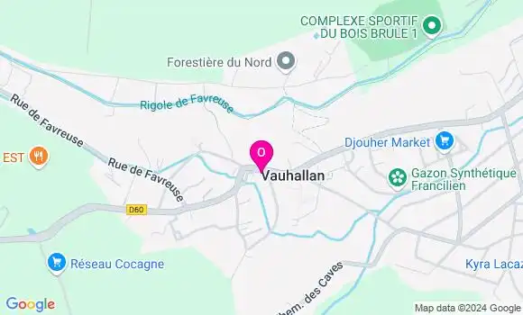 Localisation Mathilde Chaudat
