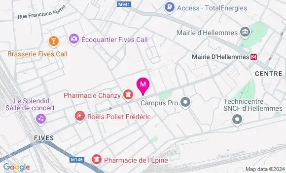 Localisation Nicolas Cercus