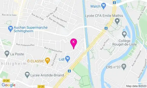 Localisation Claudine Entz