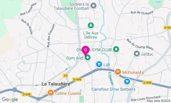 Localisation Clara Randanne