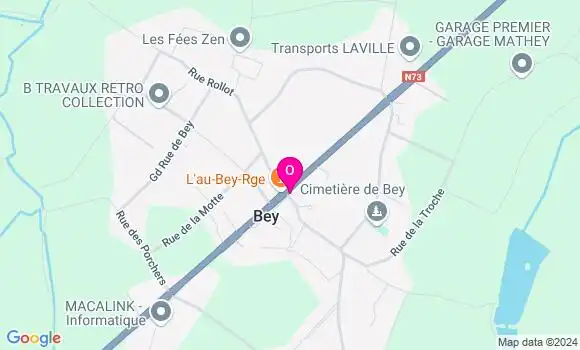 Localisation Camille Francois
