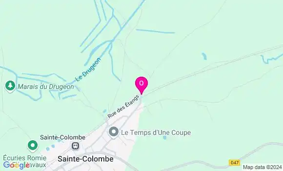 Localisation Emilie Deveze