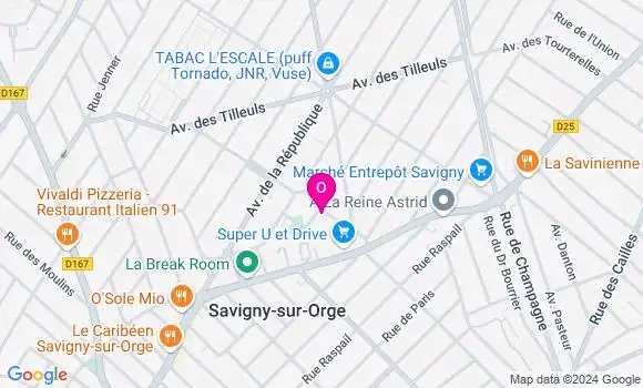 Localisation Coralie Hervo
