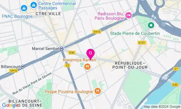Localisation Julie Mey