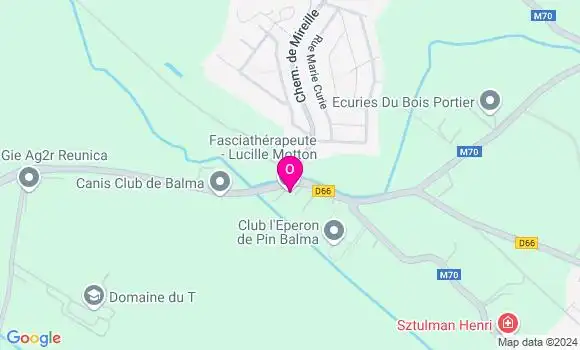 Localisation Angélique Giovannini