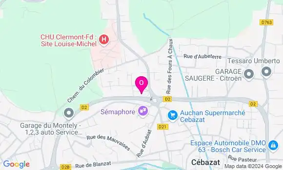 Localisation Antoine Paret