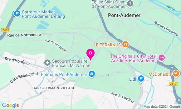 Localisation Estel Mercier Le Gall