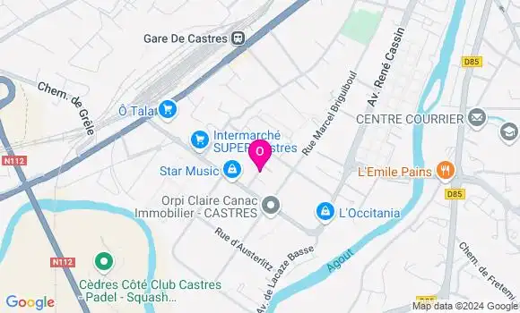 Localisation Laurie Assie Montalban