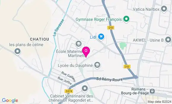 Localisation Mathilde Argoud Puy