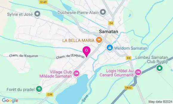 Localisation Ugo Perche