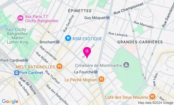 Localisation Louann Beaudouin