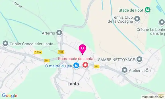 Localisation Manon Giraudon