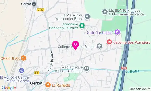 Localisation Lise Ternat