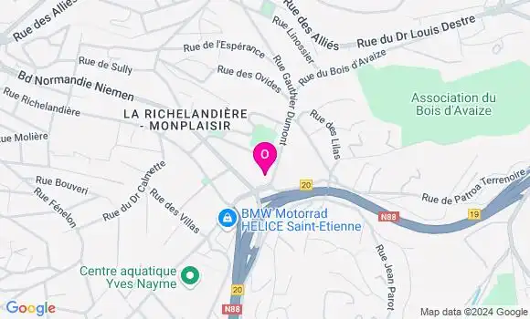 Localisation Camille Ferrara