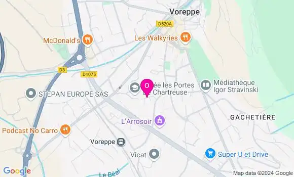Localisation Cécile Viallet
