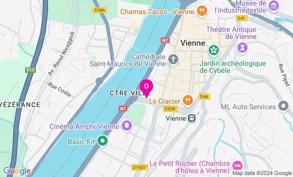 Localisation Virginie Vernos Brichart