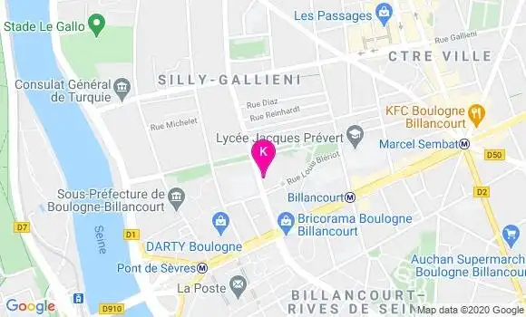 Localisation Sylvie Limousin Escoffier