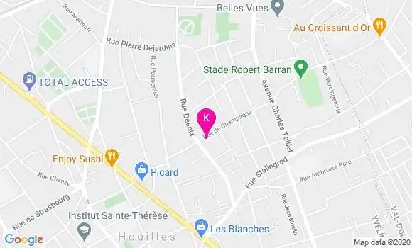 Localisation Cecile Boris