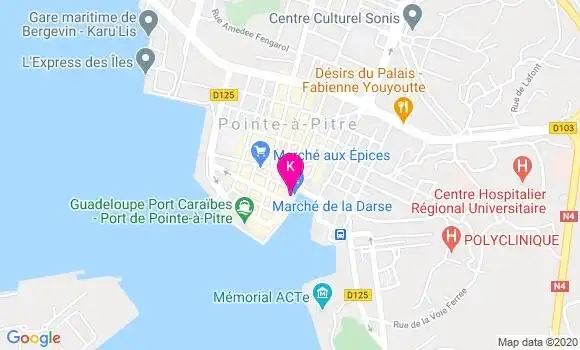 Localisation Felix Pierre Justin
