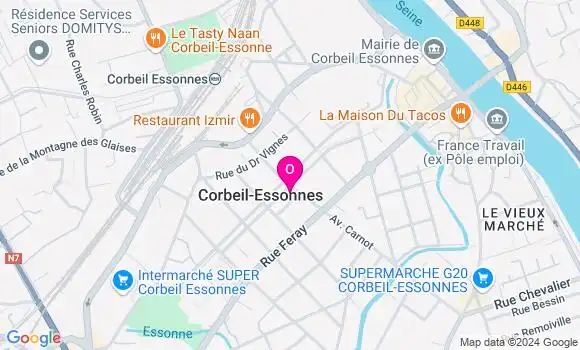 Localisation Lauriane Morel