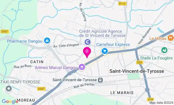 Localisation Cleonice Gayet