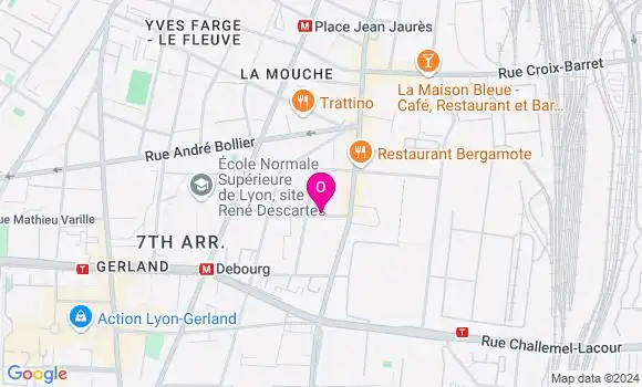 Localisation Aline Rollet