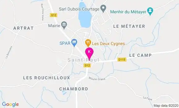 Localisation Bernard Cartraud