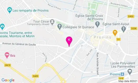 Localisation Vincent Rameaux